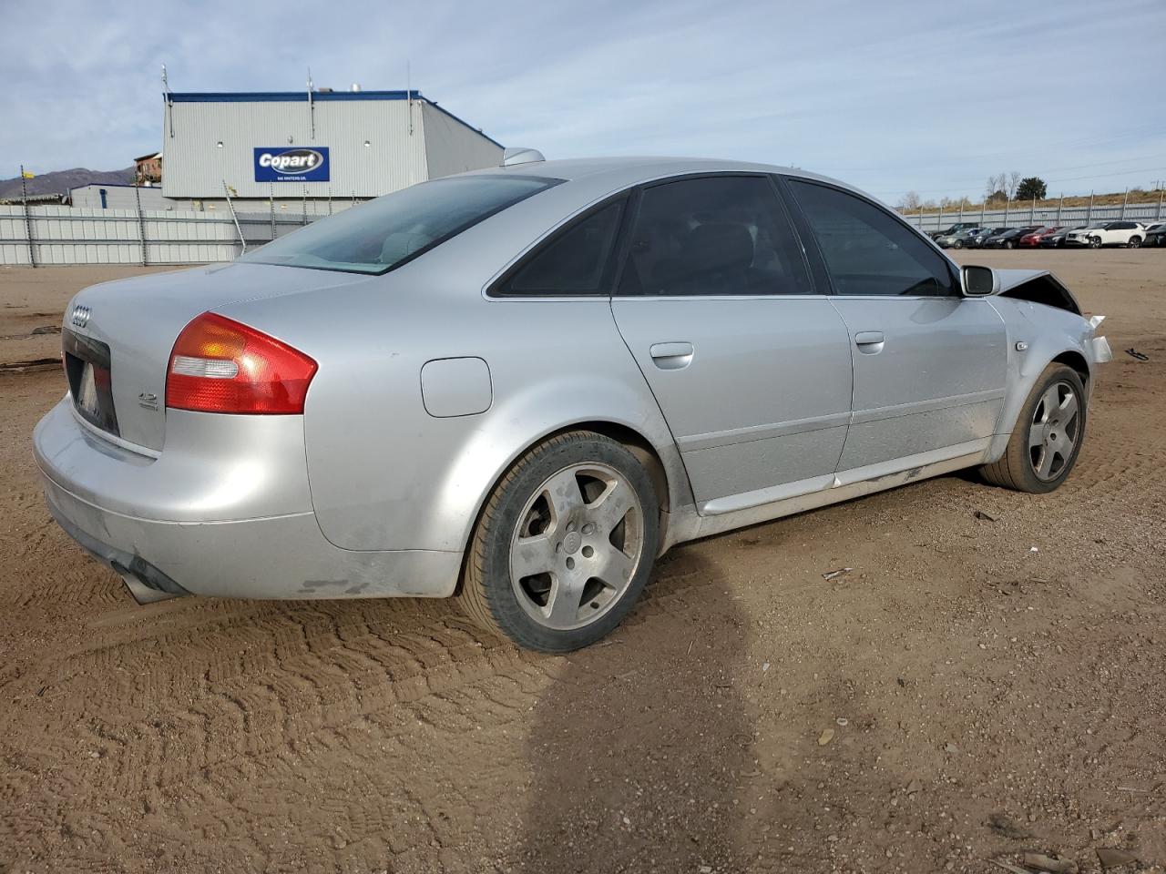 2004 Audi A6 4.2 Quattro Silver vin: WAUML64B54N061809