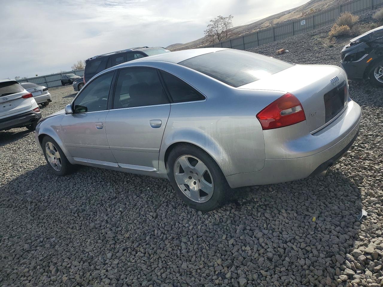 2002 Audi A6 4.2 Quattro Silver vin: WAUML64B72N133204