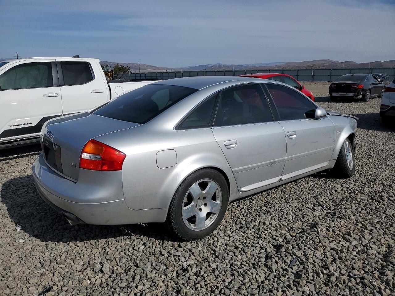 2002 Audi A6 4.2 Quattro Silver vin: WAUML64B72N133204