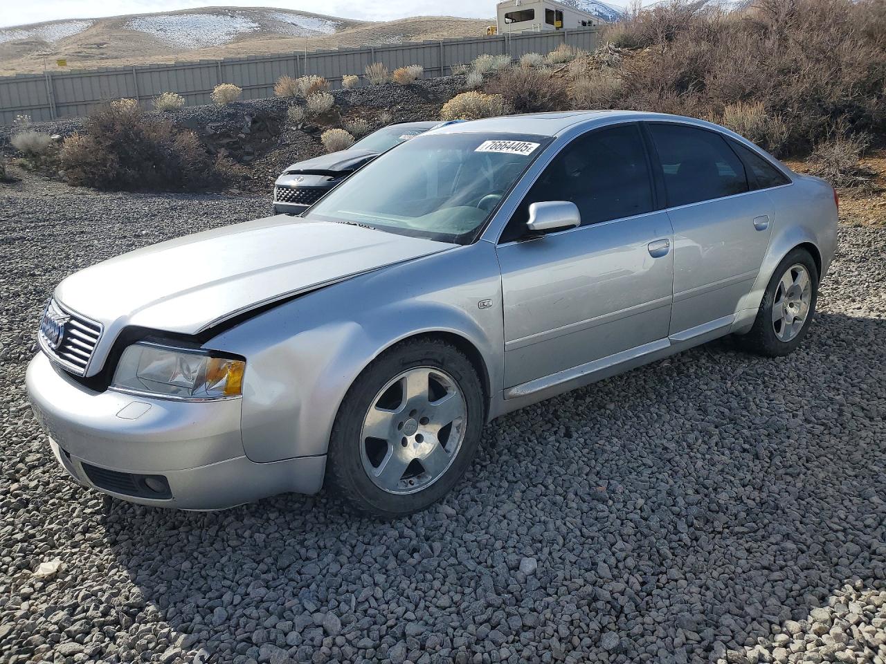 2002 Audi A6 4.2 Quattro Silver vin: WAUML64B72N133204