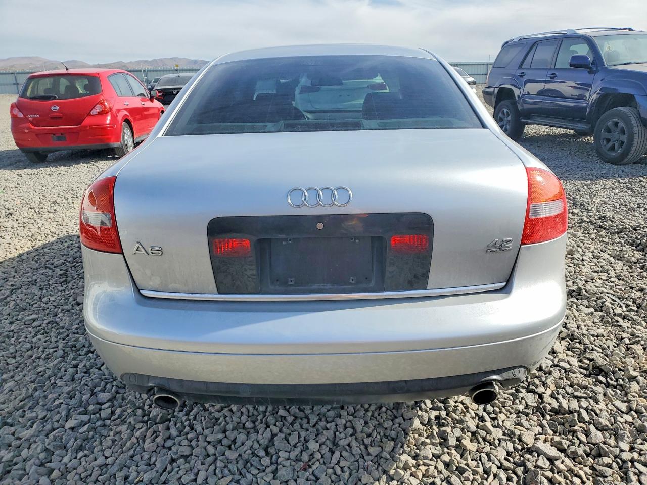 2002 Audi A6 4.2 Quattro Silver vin: WAUML64B72N133204