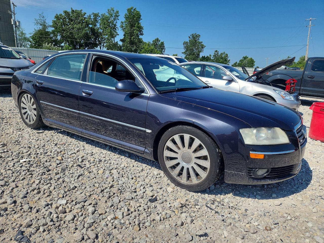 2005 Audi A8 L W12 Quattro Charcoal vin: WAUMR44E35N015992