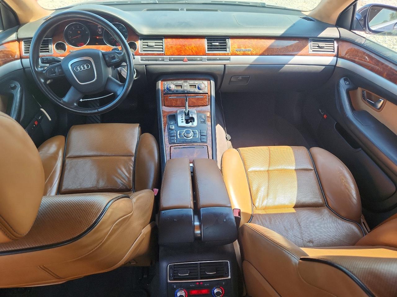 2005 Audi A8 L W12 Quattro Charcoal vin: WAUMR44E35N015992