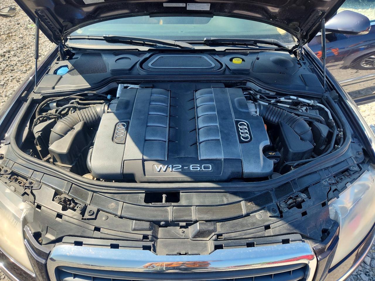 2005 Audi A8 L W12 Quattro Charcoal vin: WAUMR44E35N015992