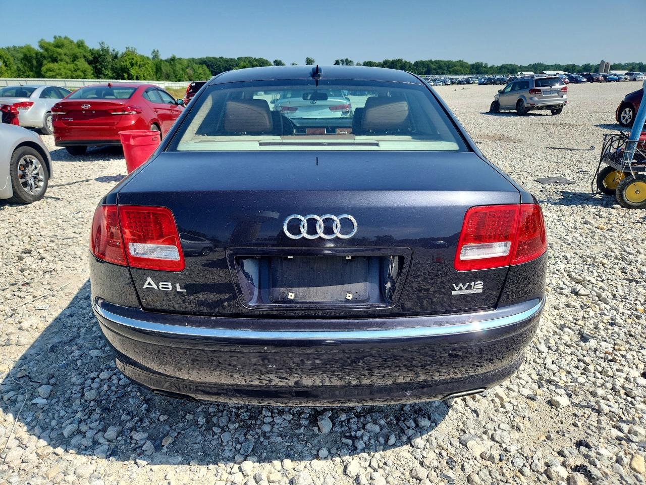2005 Audi A8 L W12 Quattro Charcoal vin: WAUMR44E35N015992