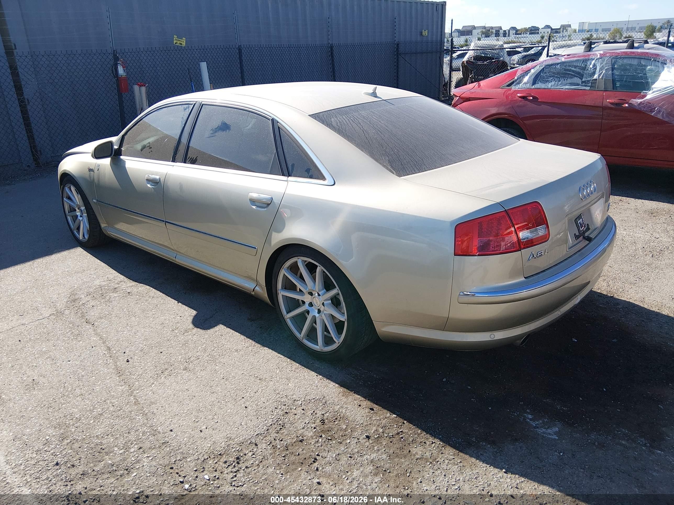 2007 Audi A8 L 4.2 Champagne vin: WAUMV44E47N014767
