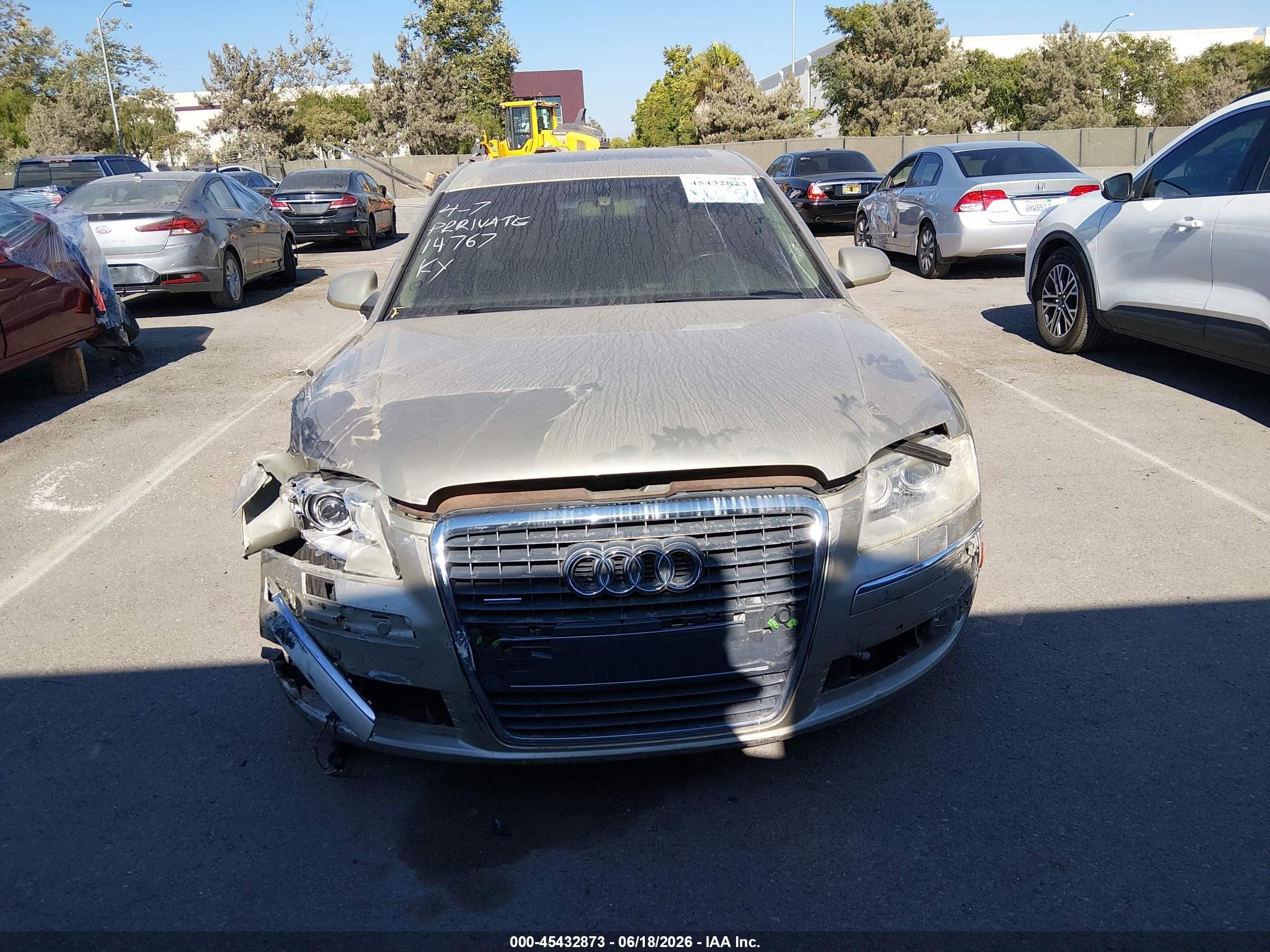 2007 Audi A8 L 4.2 Champagne vin: WAUMV44E47N014767