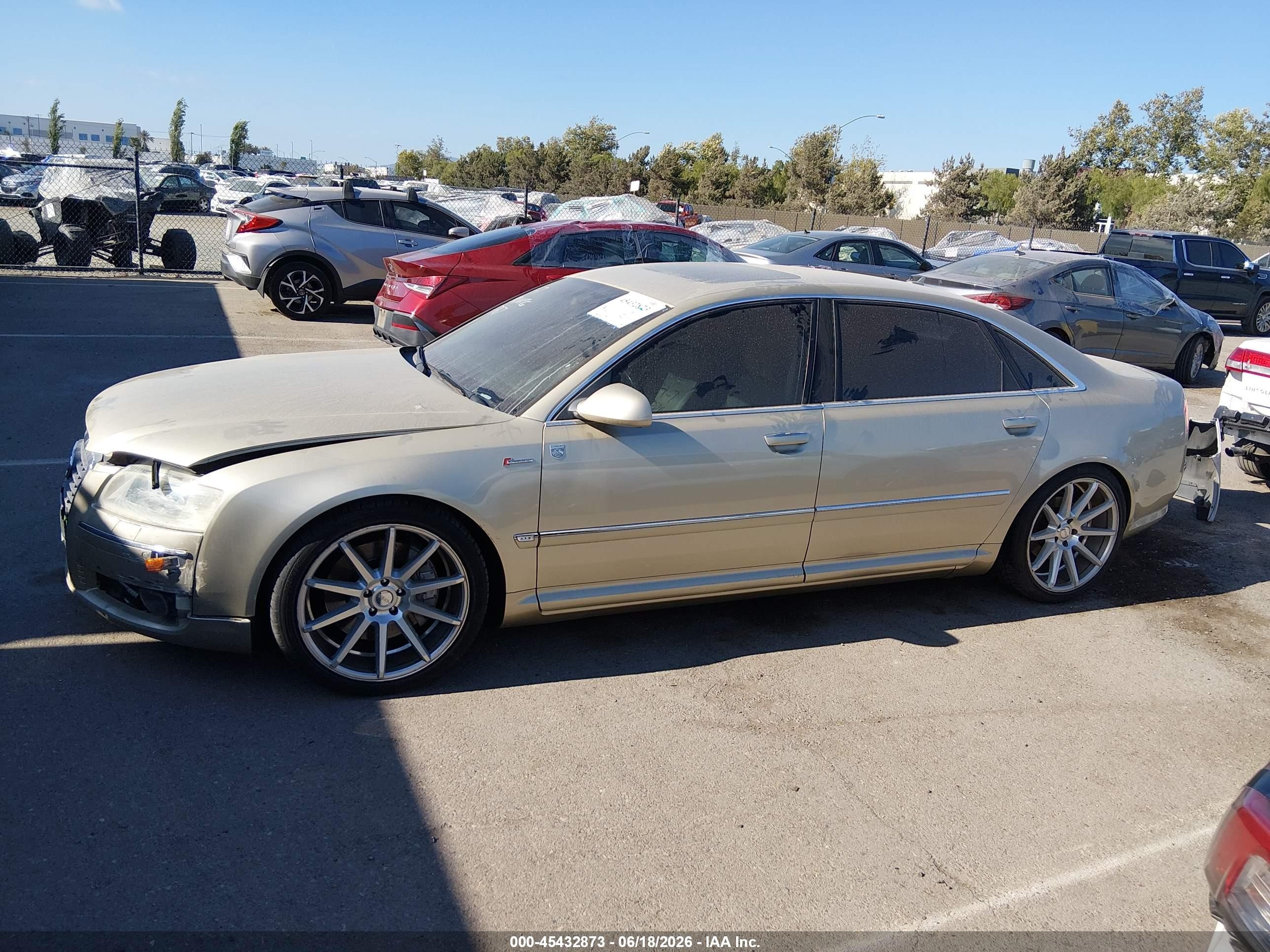 2007 Audi A8 L 4.2 Champagne vin: WAUMV44E47N014767