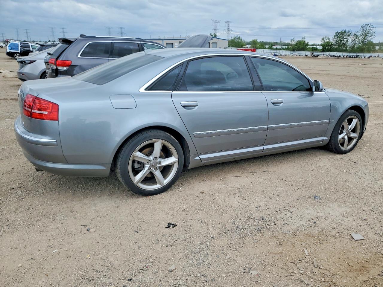 2009 Audi A8 L Quattro Серый vin: WAUMV94E09N001479