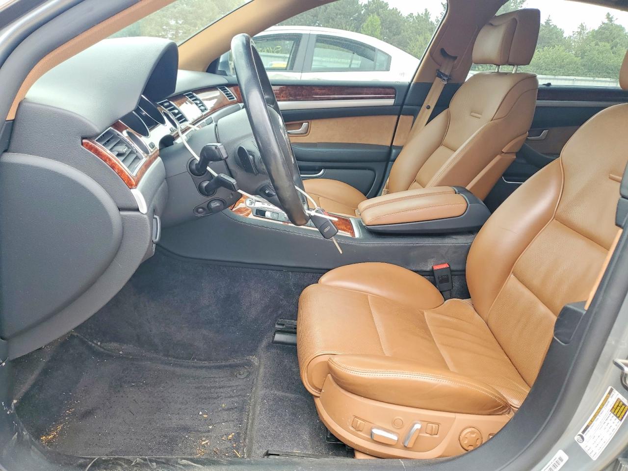2009 Audi A8 L Quattro Серый vin: WAUMV94E09N001479