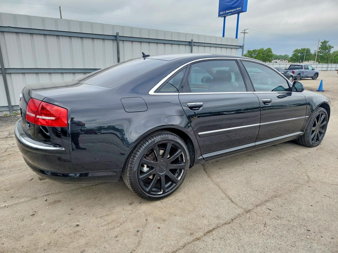 2008 Audi A8 L Quattro Black vin: WAUMV94E68N004465