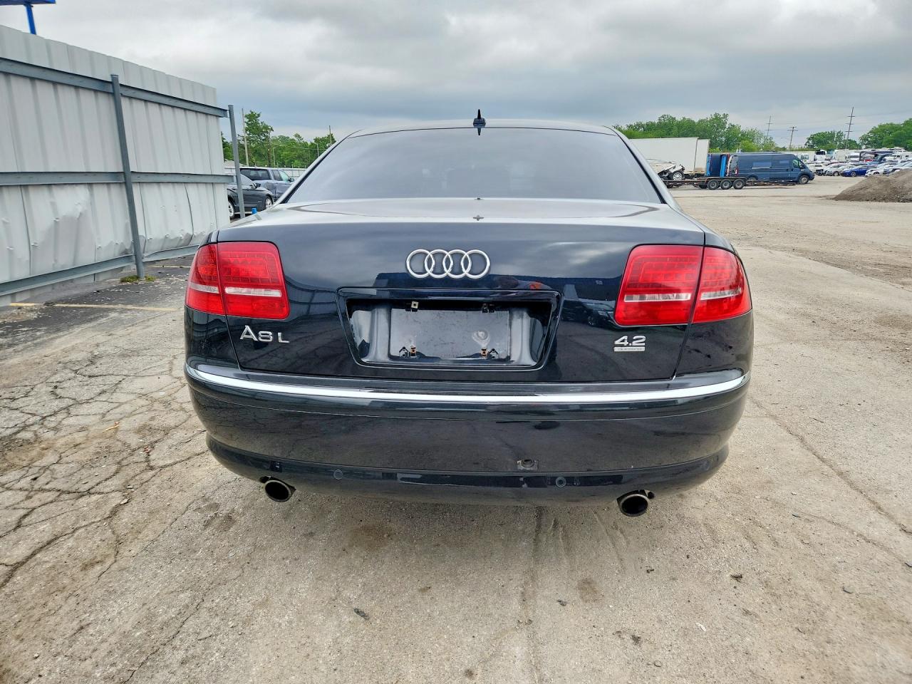 2008 Audi A8 L Quattro Black vin: WAUMV94E68N004465