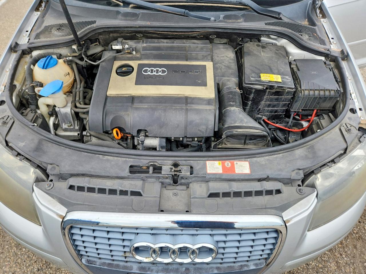 2006 Audi A3 2.0 Premium Silver vin: WAUNF68P26A000638