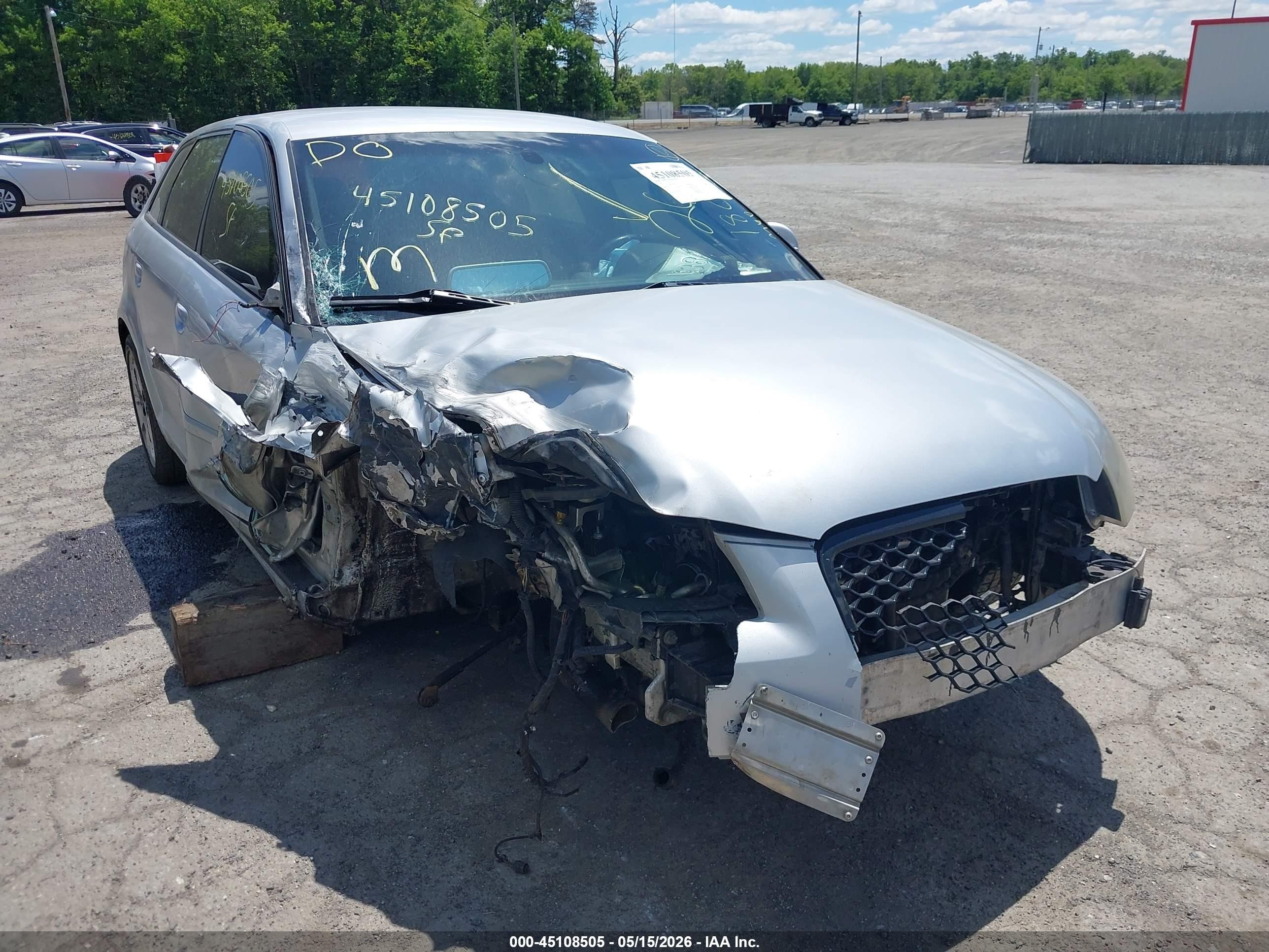 2006 Audi A3 2.0t Silver vin: WAUNF68P46A000236