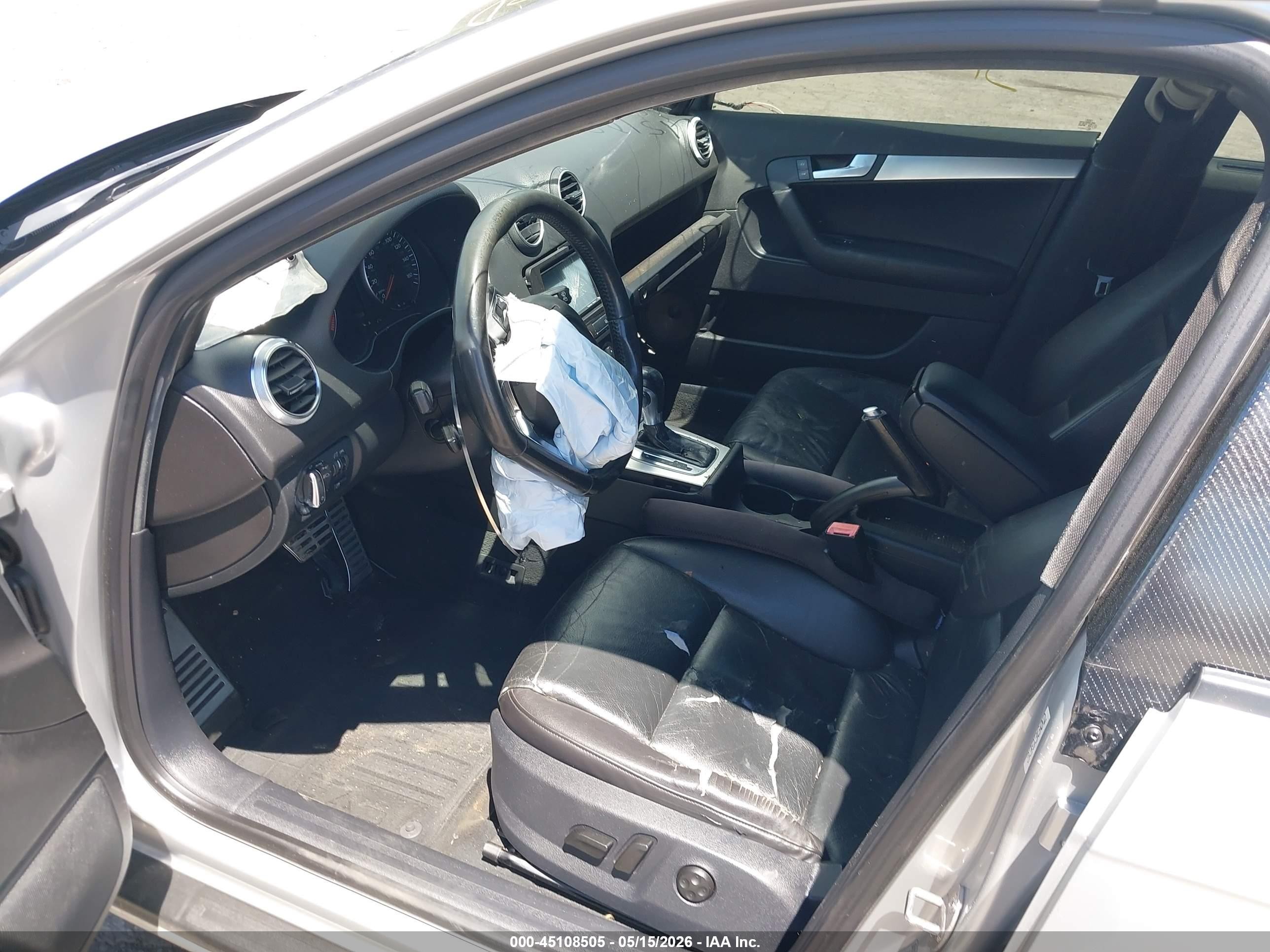 2006 Audi A3 2.0t Silver vin: WAUNF68P46A000236