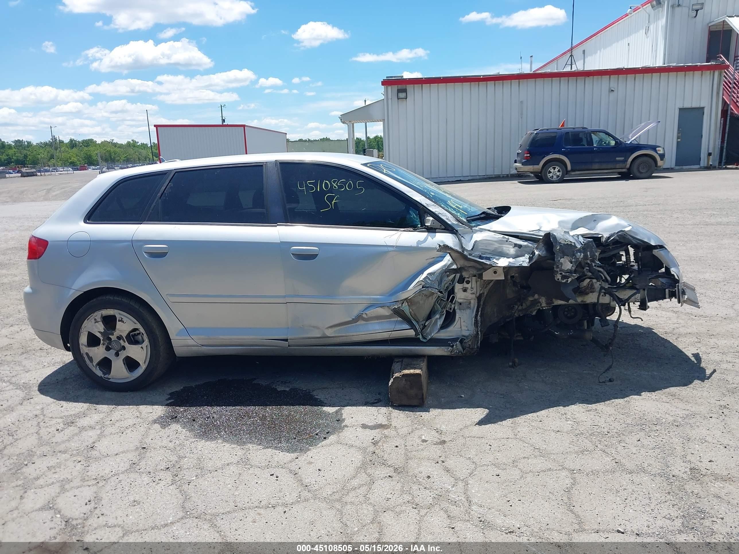 2006 Audi A3 2.0t Silver vin: WAUNF68P46A000236