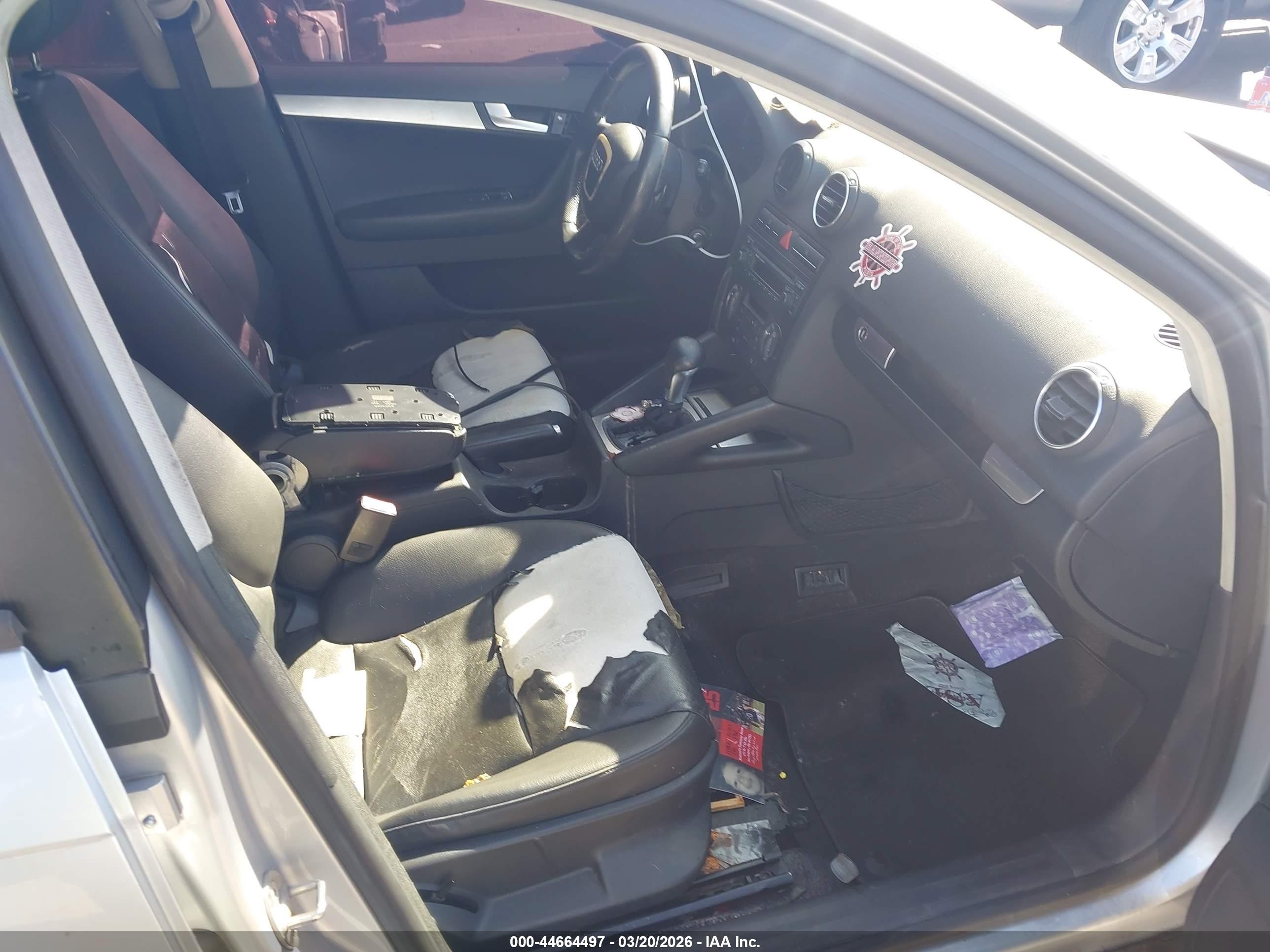 2007 Audi A3 2.0t Silver vin: WAUNF78P07A077340
