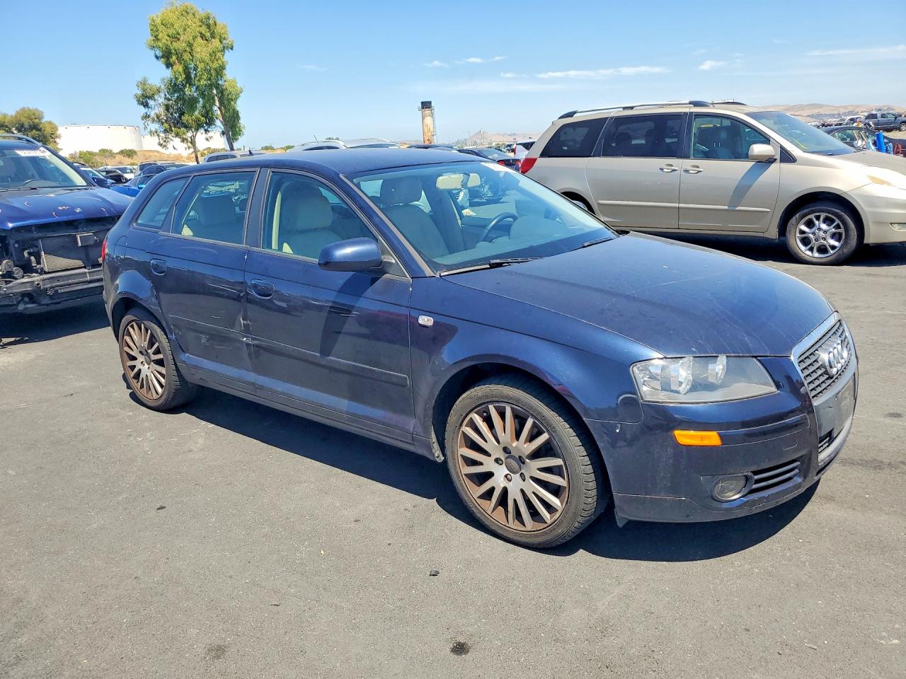 2008 Audi A3 2.0 Premium Blue vin: WAUNF78P18A105406