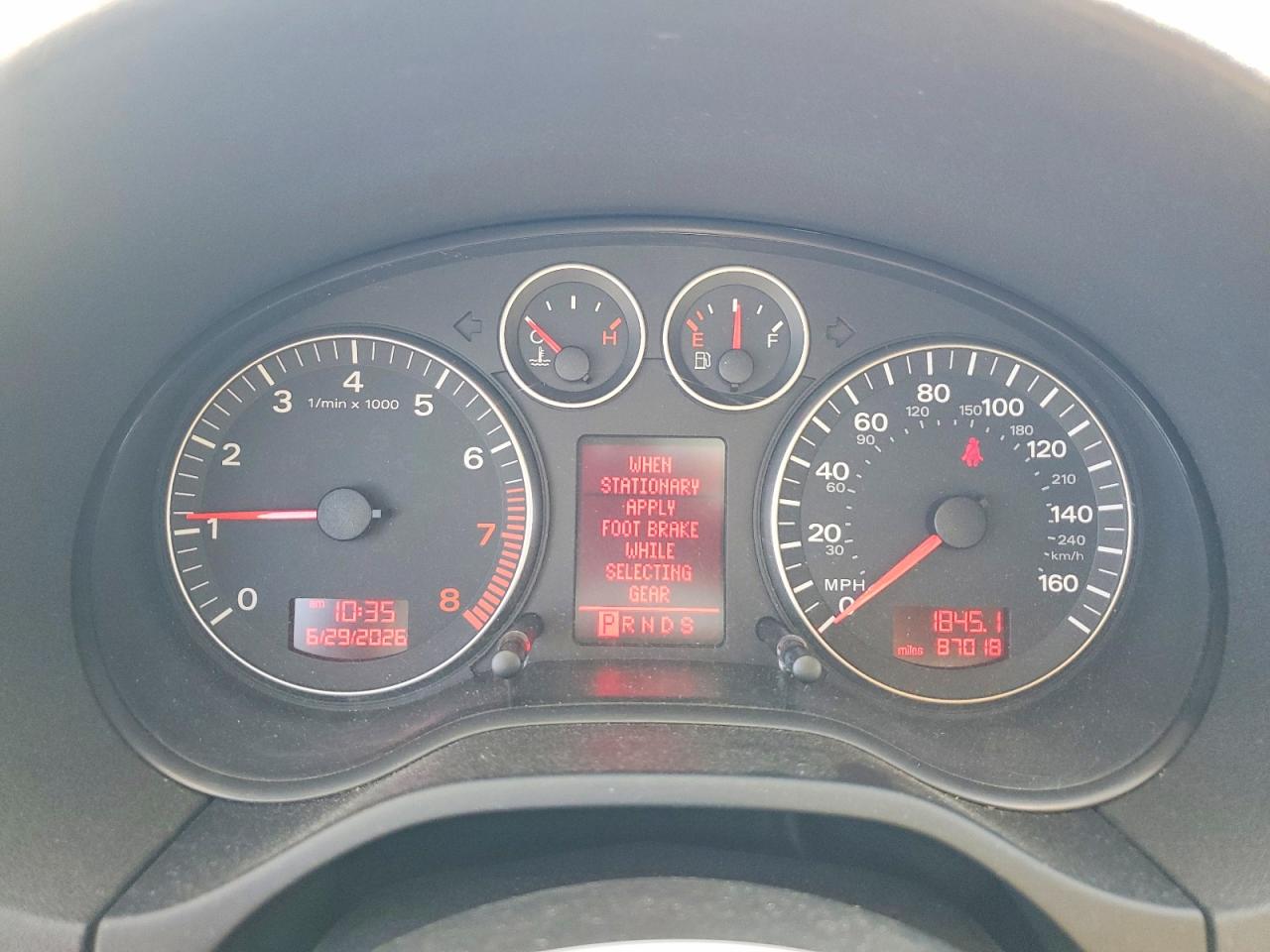 2008 Audi A3 2.0 Premium Blue vin: WAUNF78P18A105406