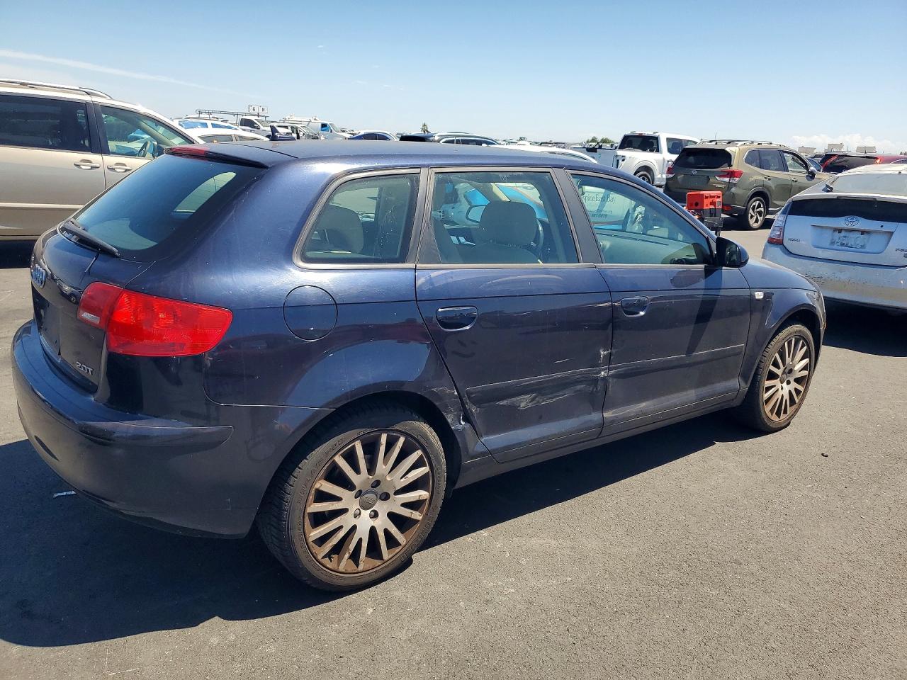 2008 Audi A3 2.0 Premium Blue vin: WAUNF78P18A105406