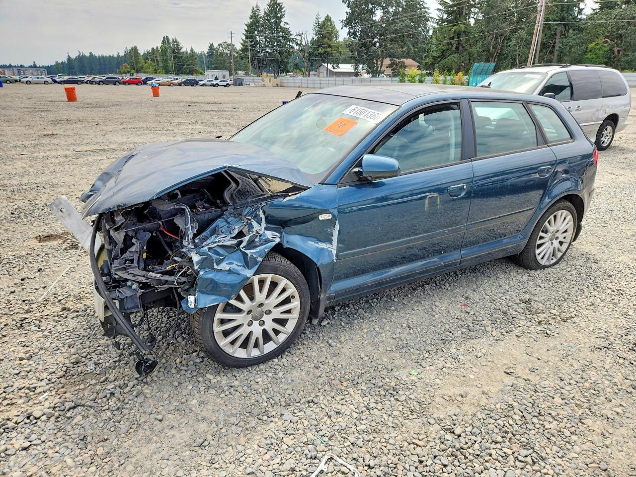 2006 Audi A3 2.0 Premium Teal vin: WAUNF78P36A197096