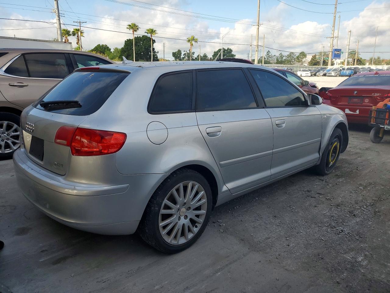 2007 Audi A3 2.0 Premium Silver vin: WAUNF78P37A033140