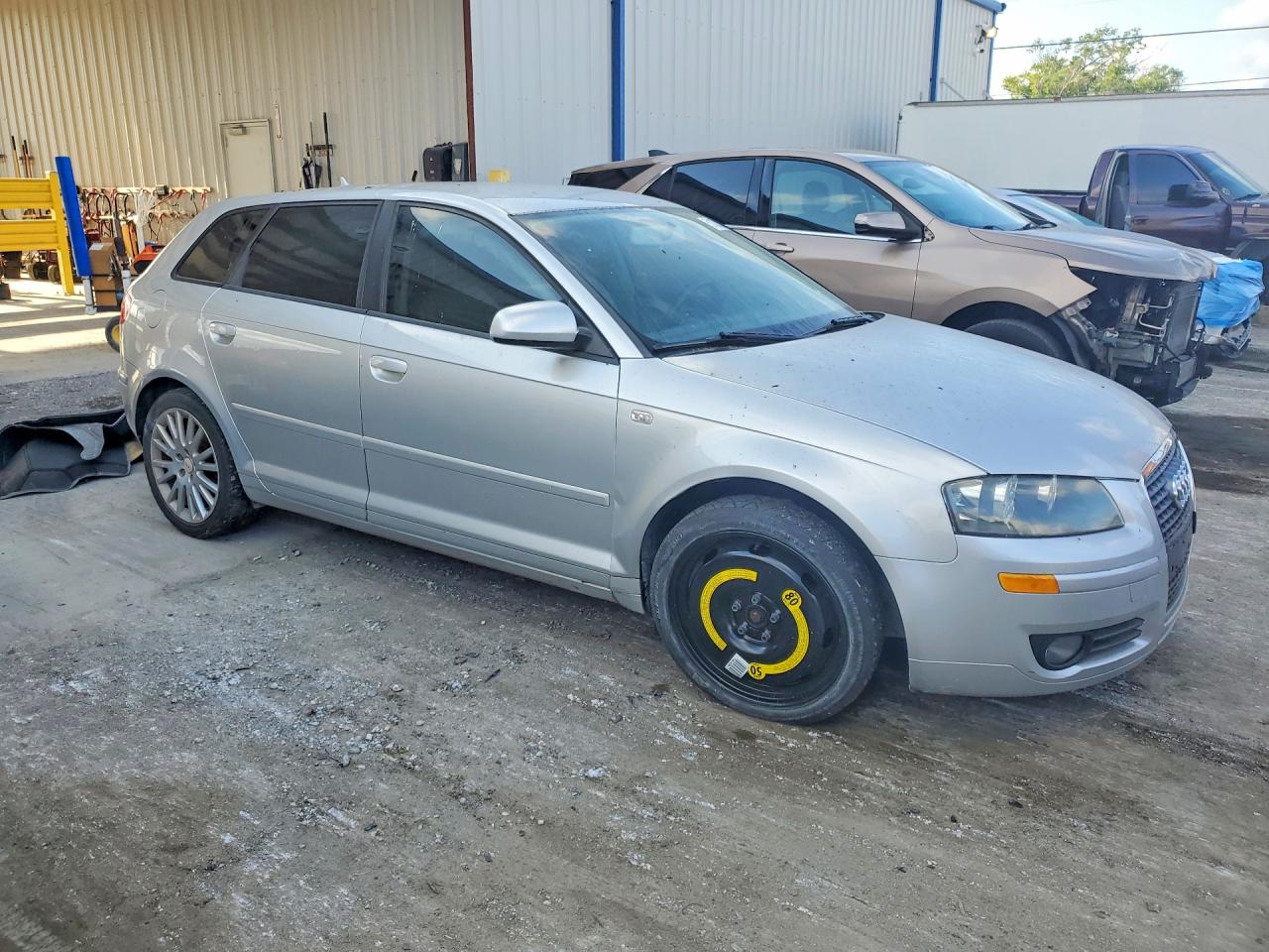 2007 Audi A3 2.0 Premium Silver vin: WAUNF78P37A033140