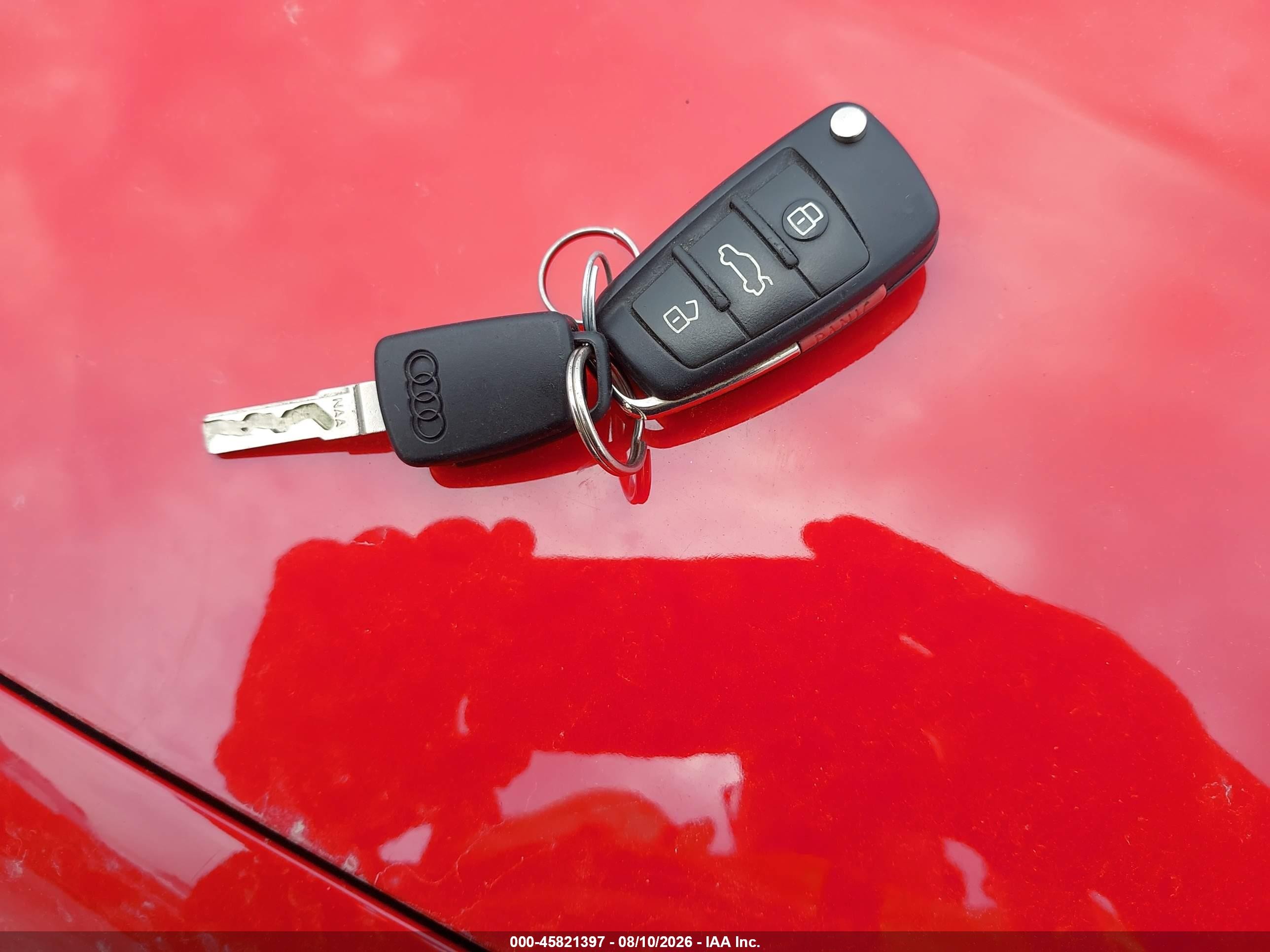 2007 Audi A3 2.0t Red vin: WAUNF78P47A012944
