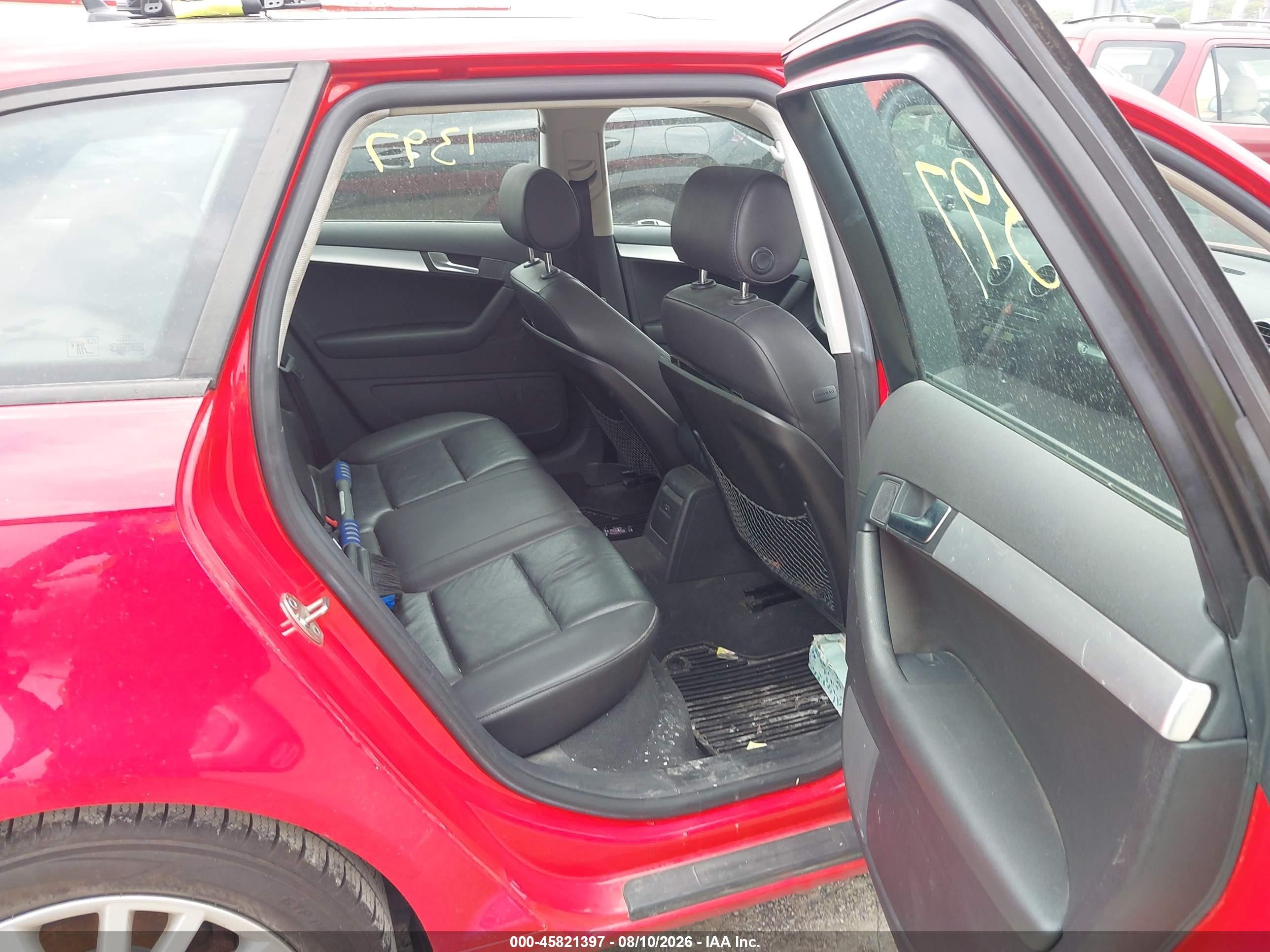 2007 Audi A3 2.0t Red vin: WAUNF78P47A012944
