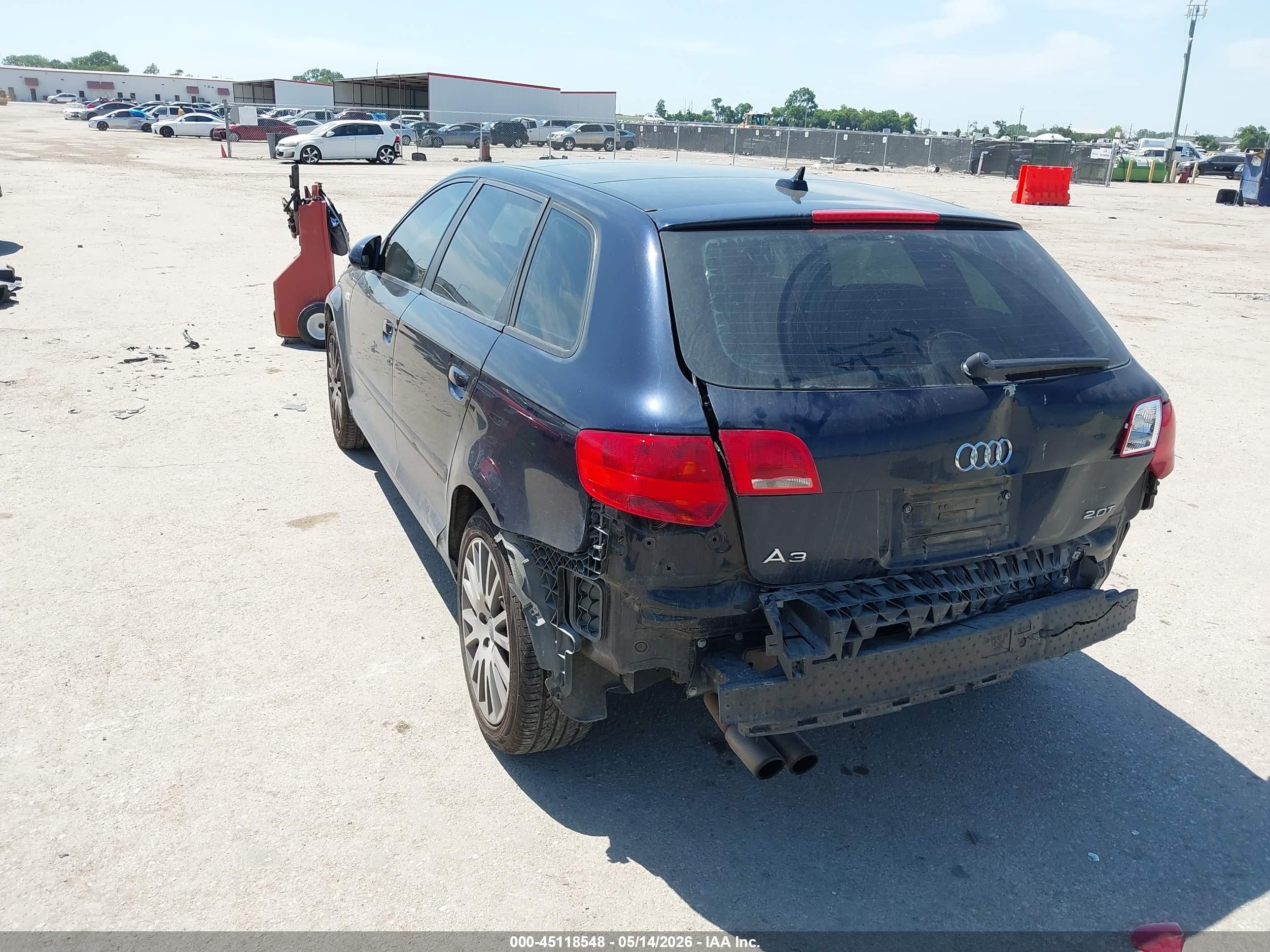 2008 Audi A3 2.0t Blue vin: WAUNF78P48A007728