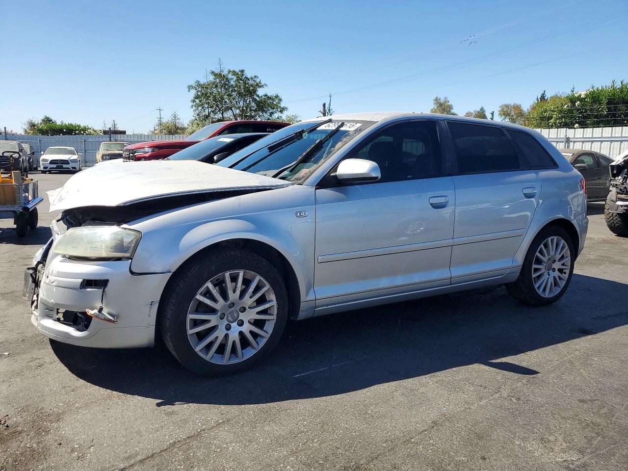 2007 Audi A3 Silver vin: WAUNF78P77A114562