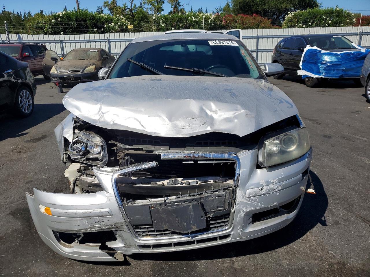 2007 Audi A3 Silver vin: WAUNF78P77A114562