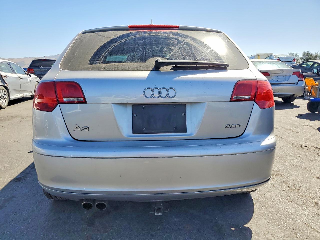 2007 Audi A3 Silver vin: WAUNF78P77A114562