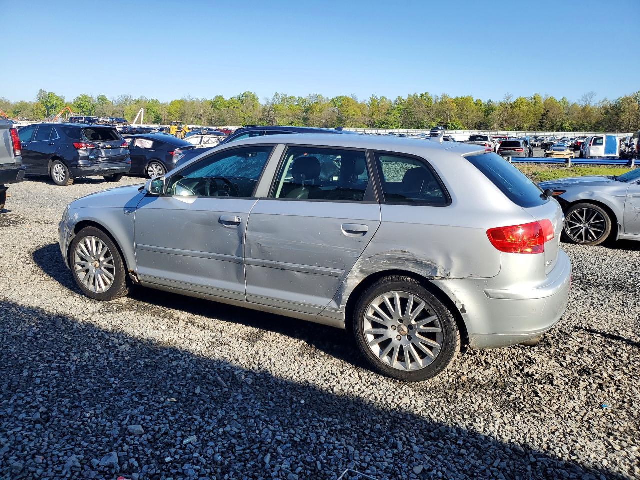 2007 Audi A3 2.0 Premium Silver vin: WAUNF78P87A084956