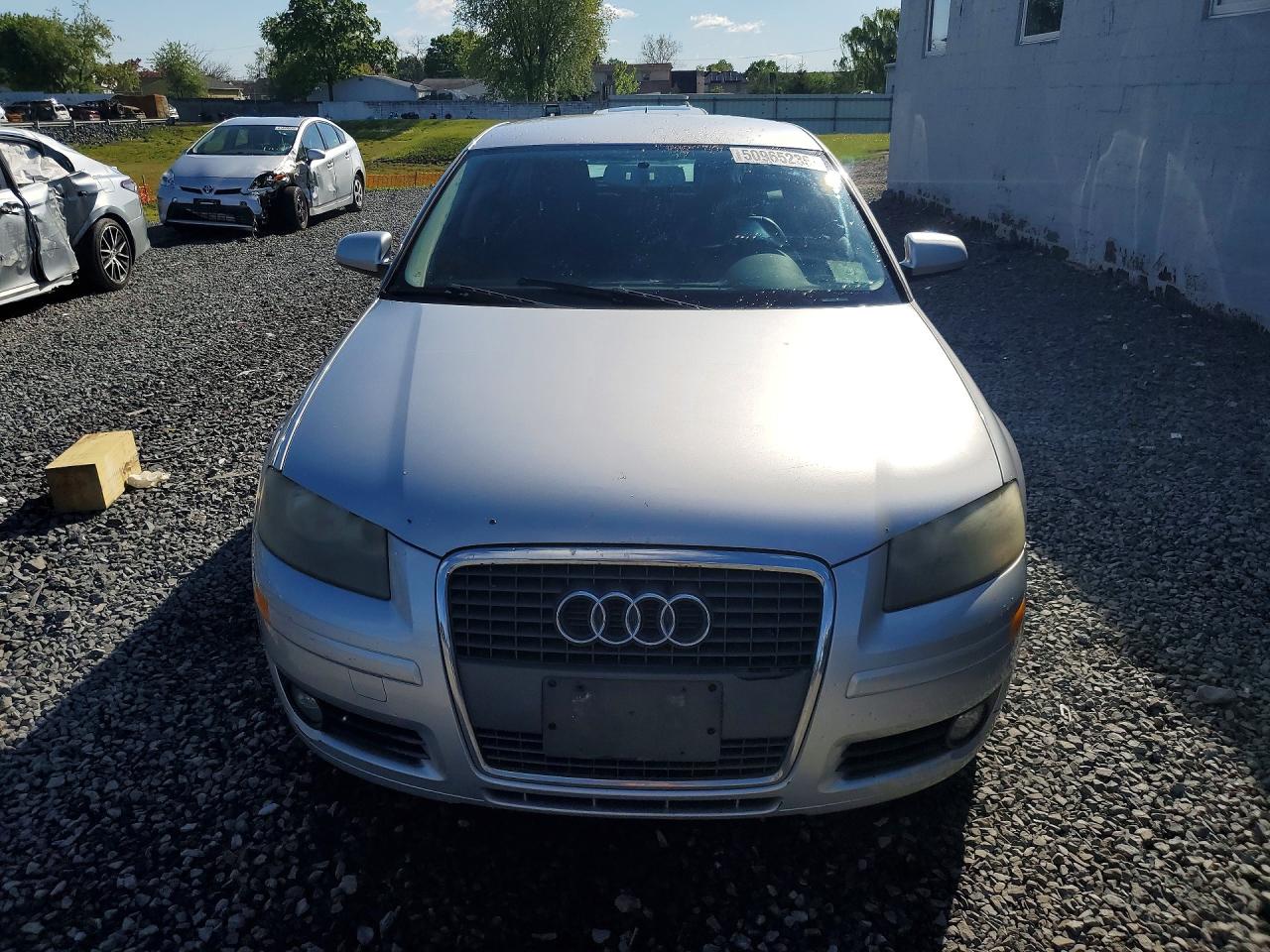 2007 Audi A3 2.0 Premium Silver vin: WAUNF78P87A084956