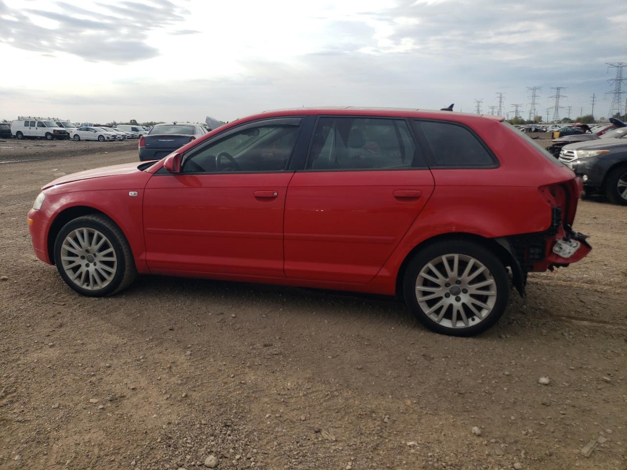 2007 Audi A3 2.0 Premium Red vin: WAUNF78P97A227607
