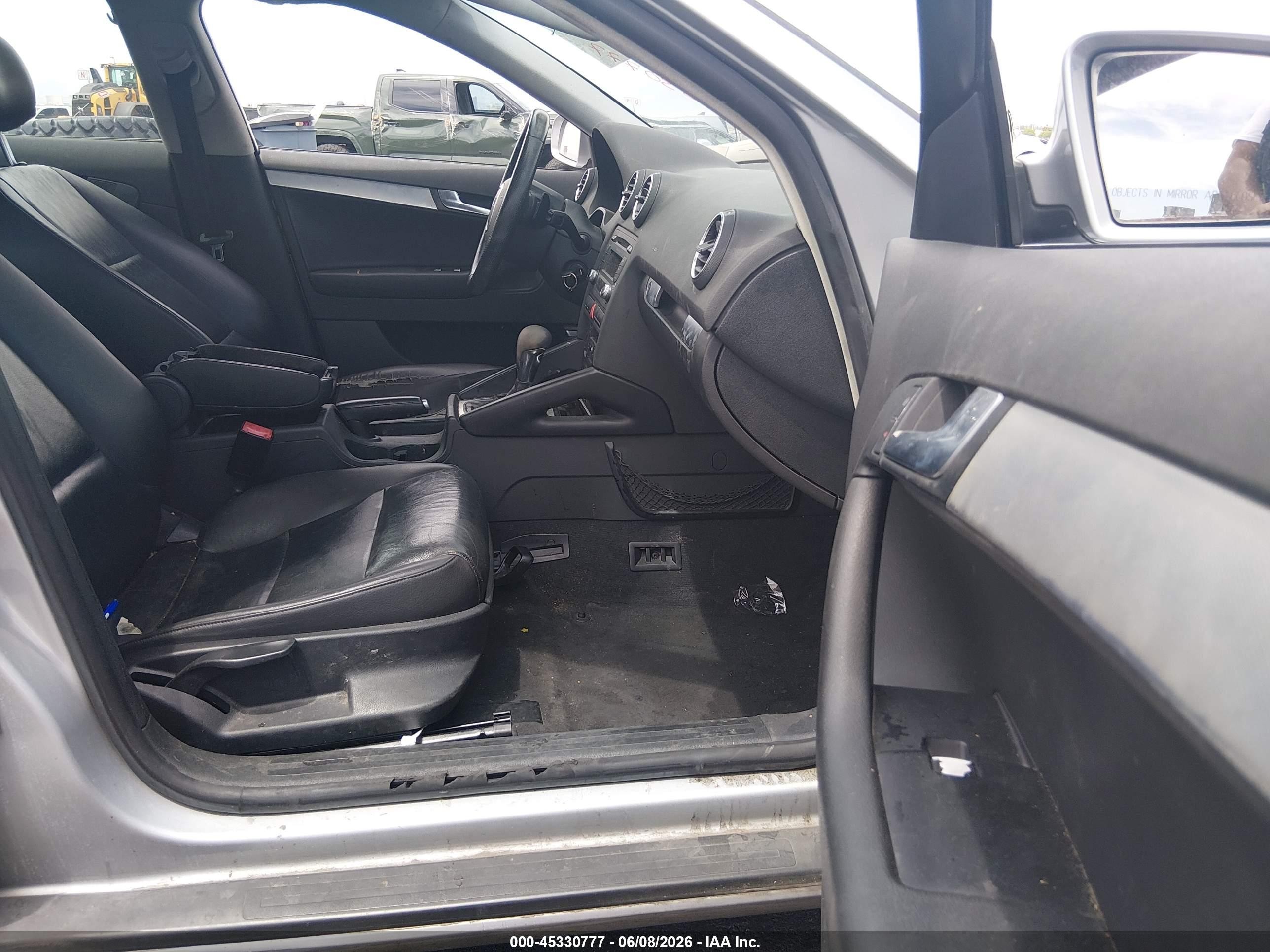 2008 Audi A3 2.0t Silver vin: WAUNF78P98A072168