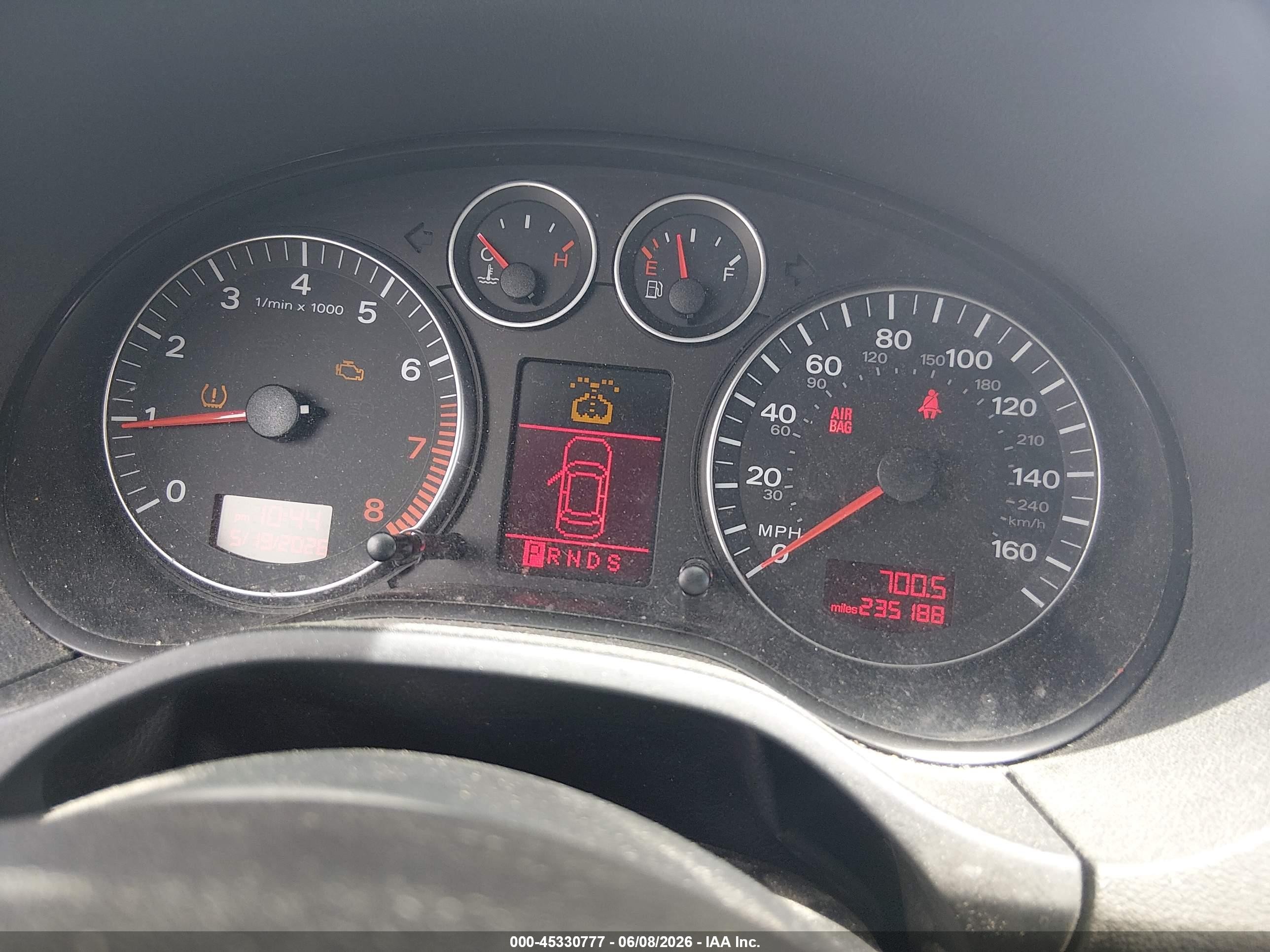 2008 Audi A3 2.0t Silver vin: WAUNF78P98A072168