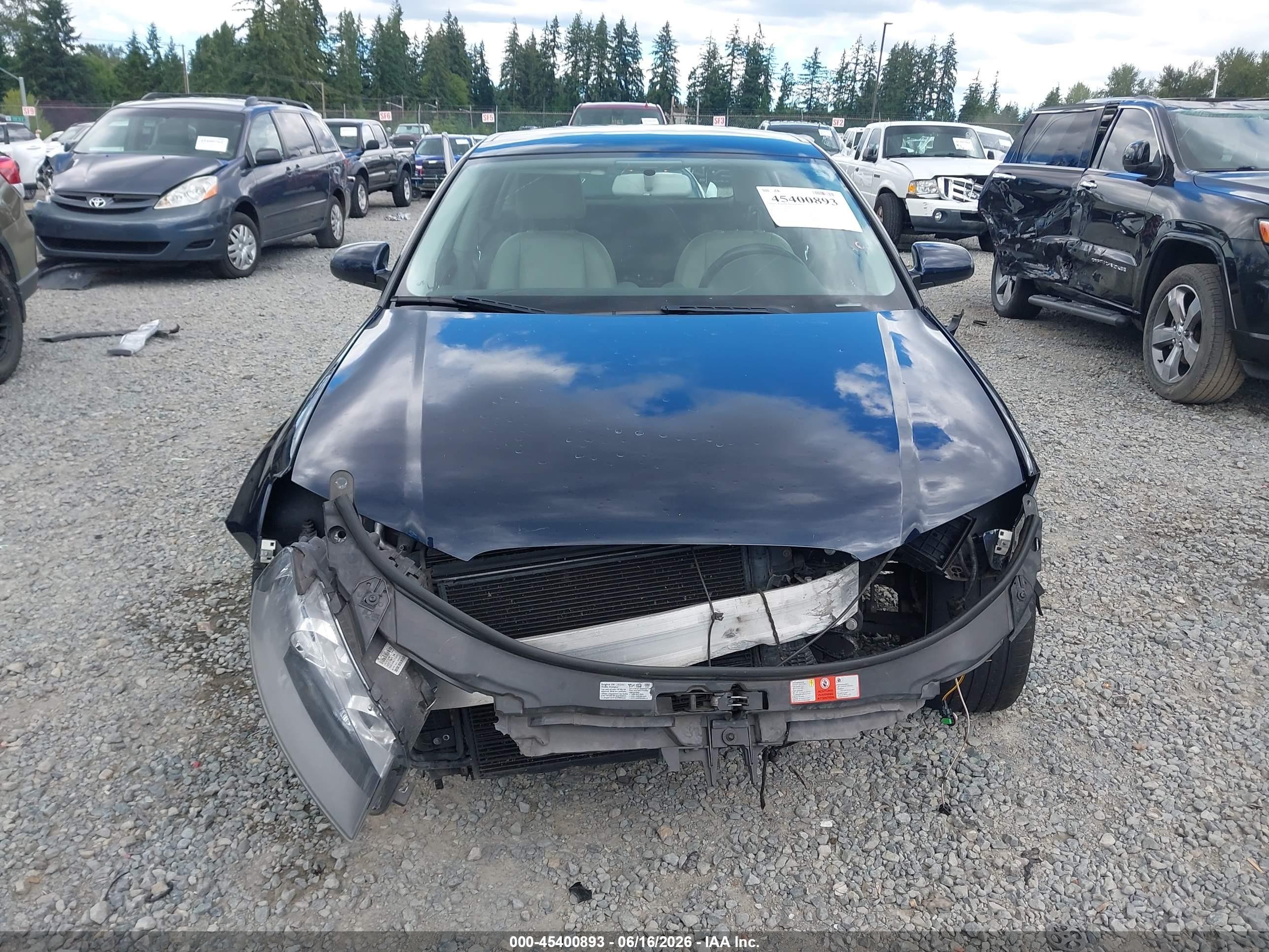 2008 Audi A3 2.0t Dark Blue vin: WAUNF78P98A197090