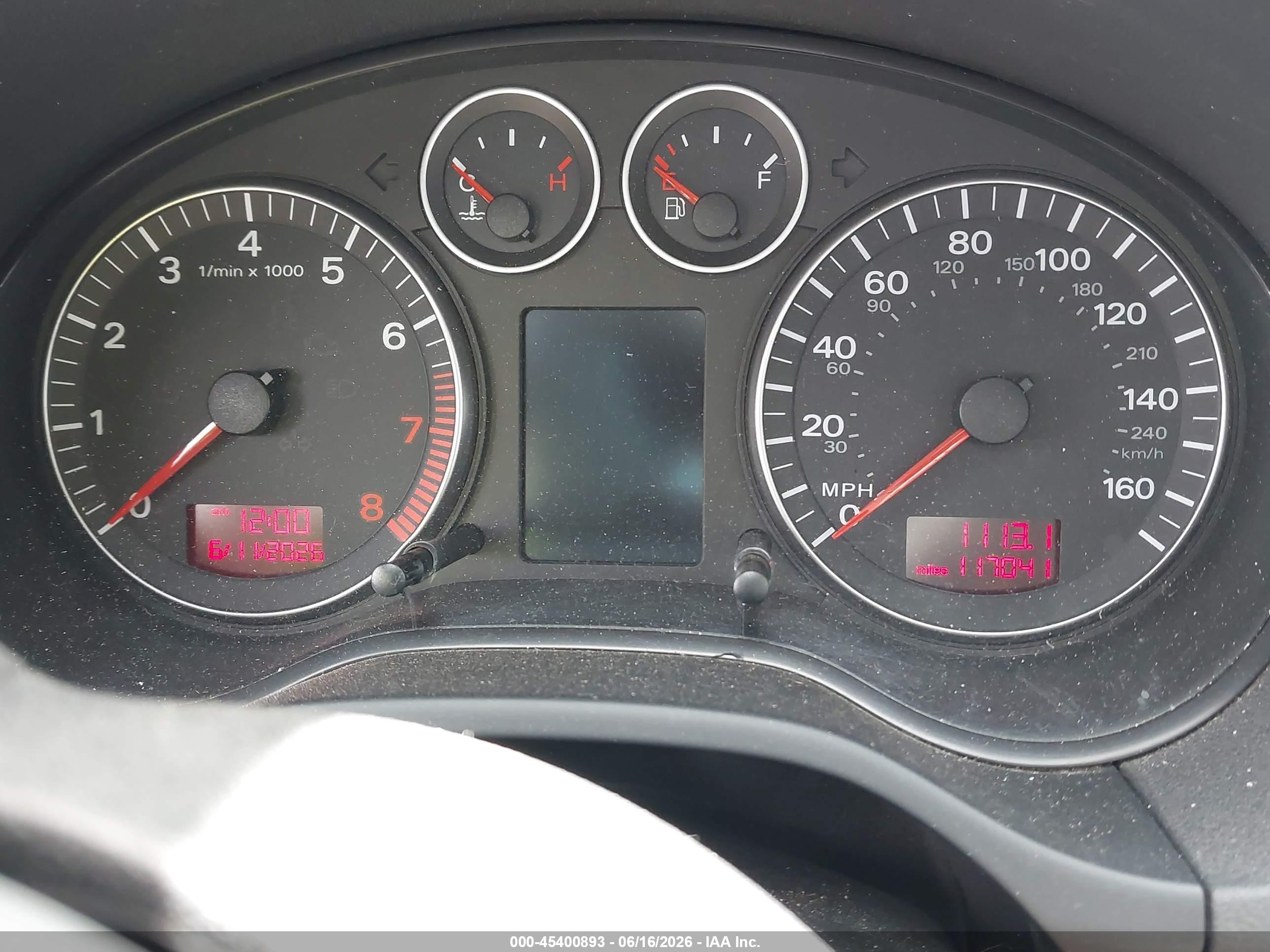 2008 Audi A3 2.0t Dark Blue vin: WAUNF78P98A197090