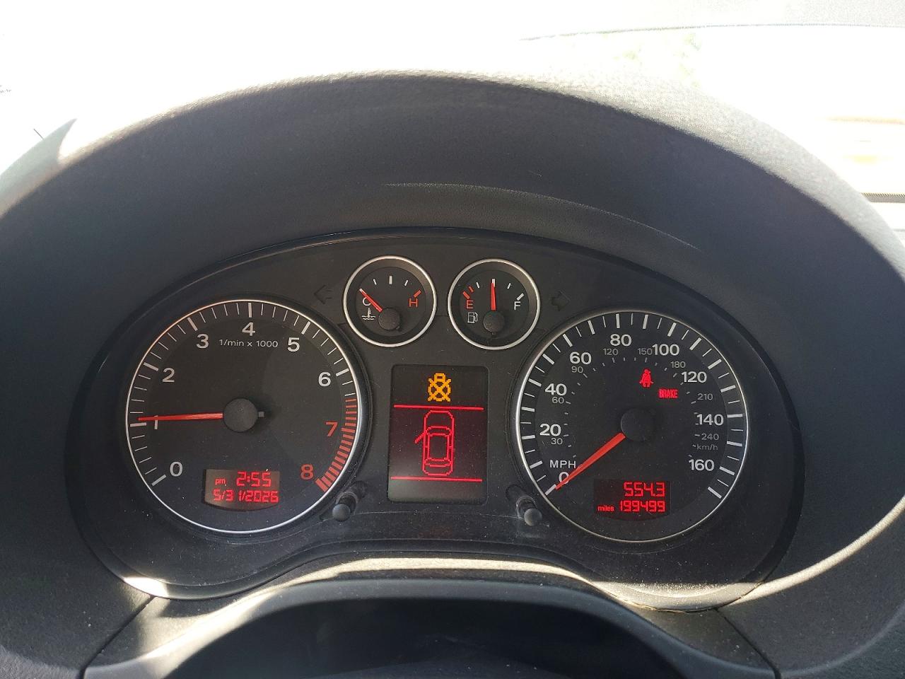 2008 Audi A3 2.0 Premium Charcoal vin: WAUNF78PX8A130255