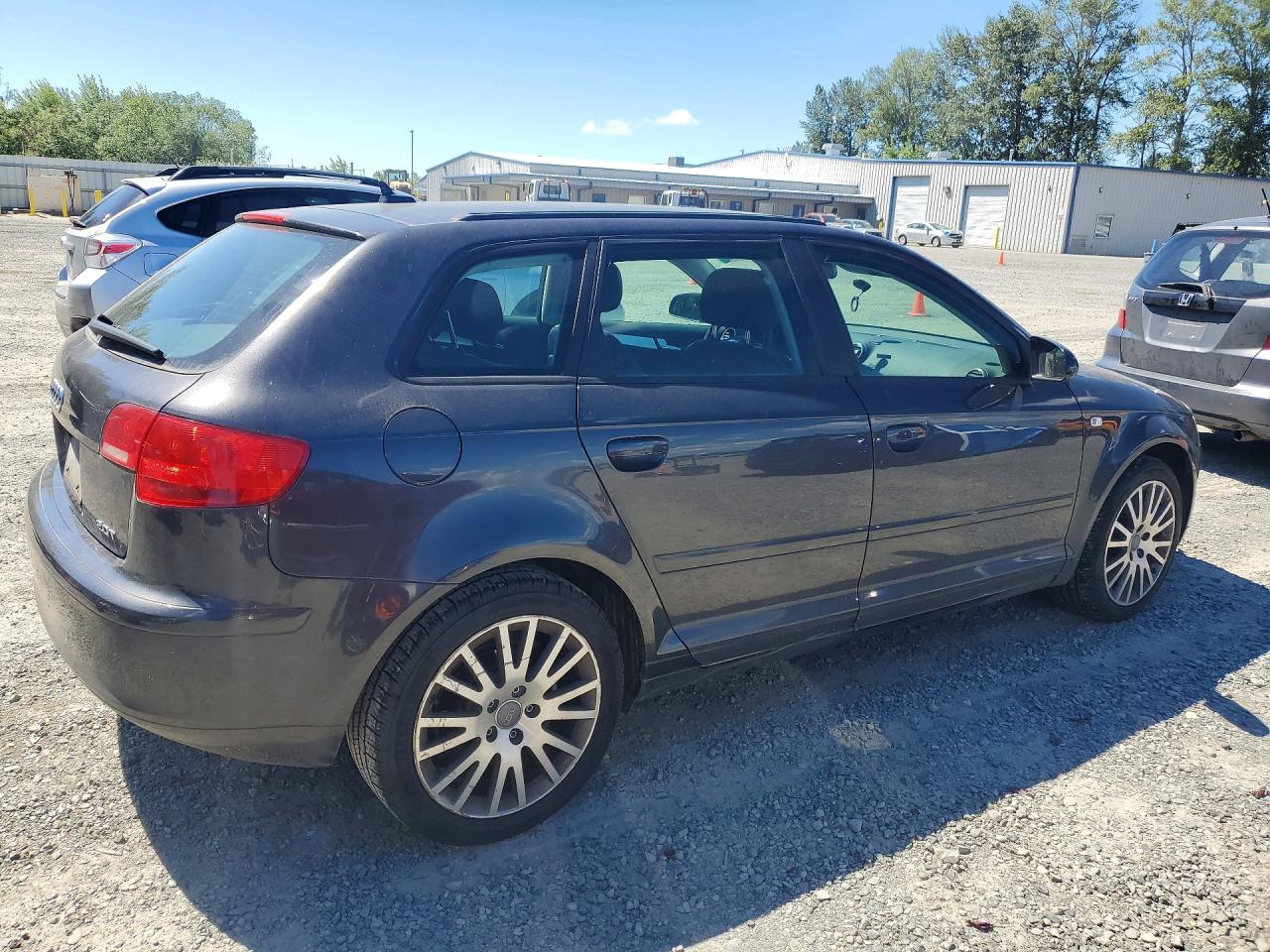 2008 Audi A3 2.0 Premium Charcoal vin: WAUNF78PX8A130255