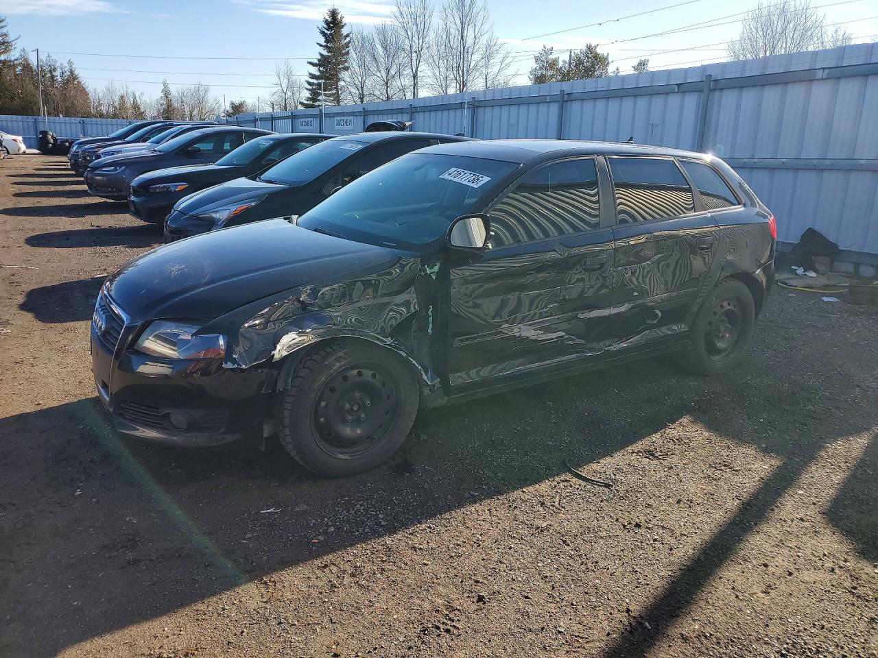 2010 Audi A3 2.0t Black vin: WAUNFCFM2AA128152
