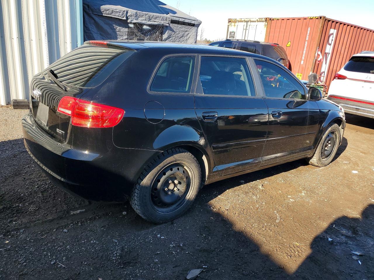 2010 Audi A3 2.0t Black vin: WAUNFCFM2AA128152