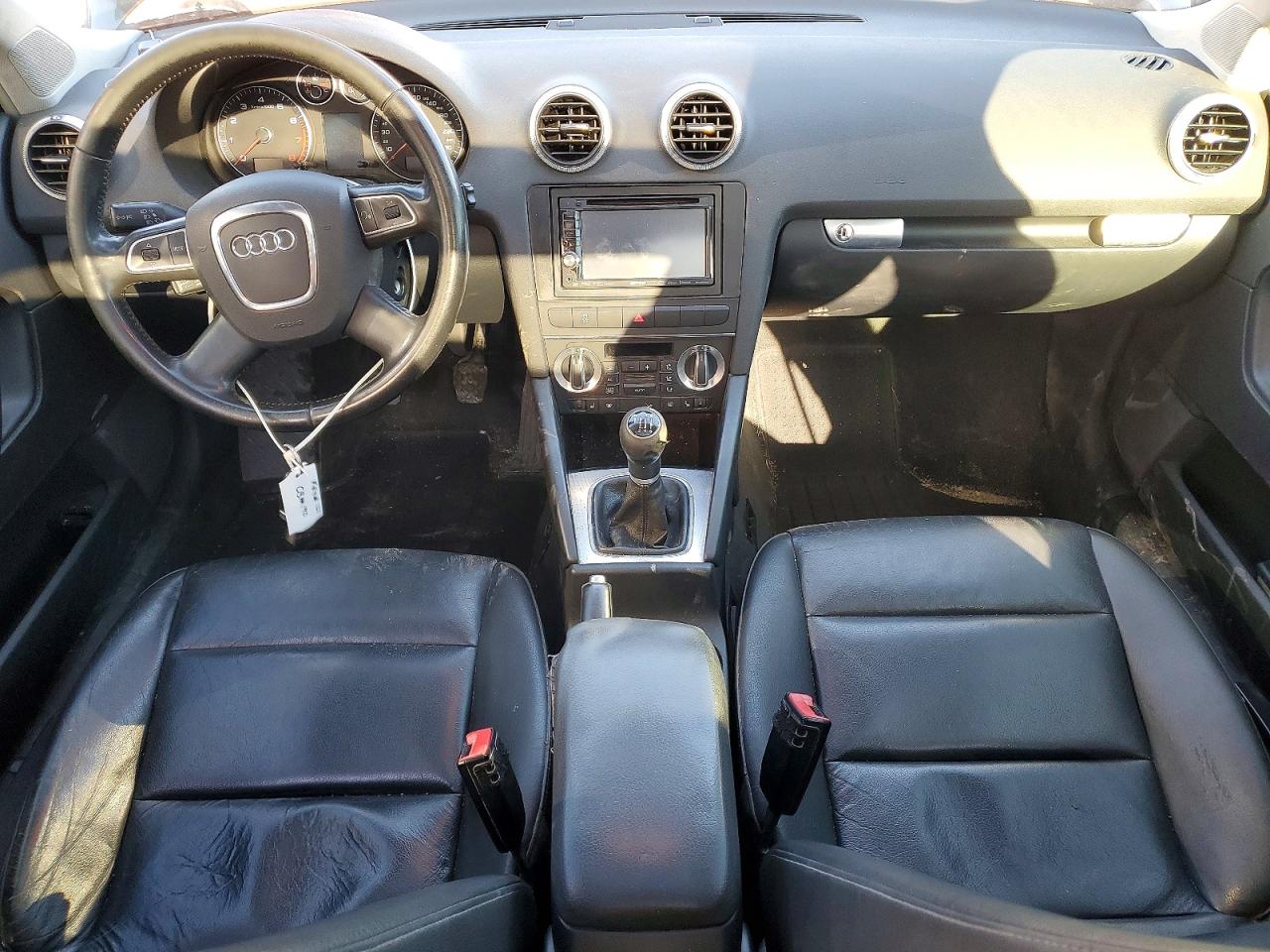 2010 Audi A3 2.0t Black vin: WAUNFCFM2AA128152