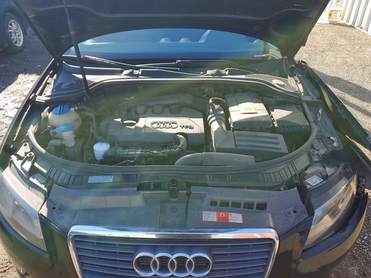 2010 Audi A3 2.0t Black vin: WAUNFCFM2AA128152