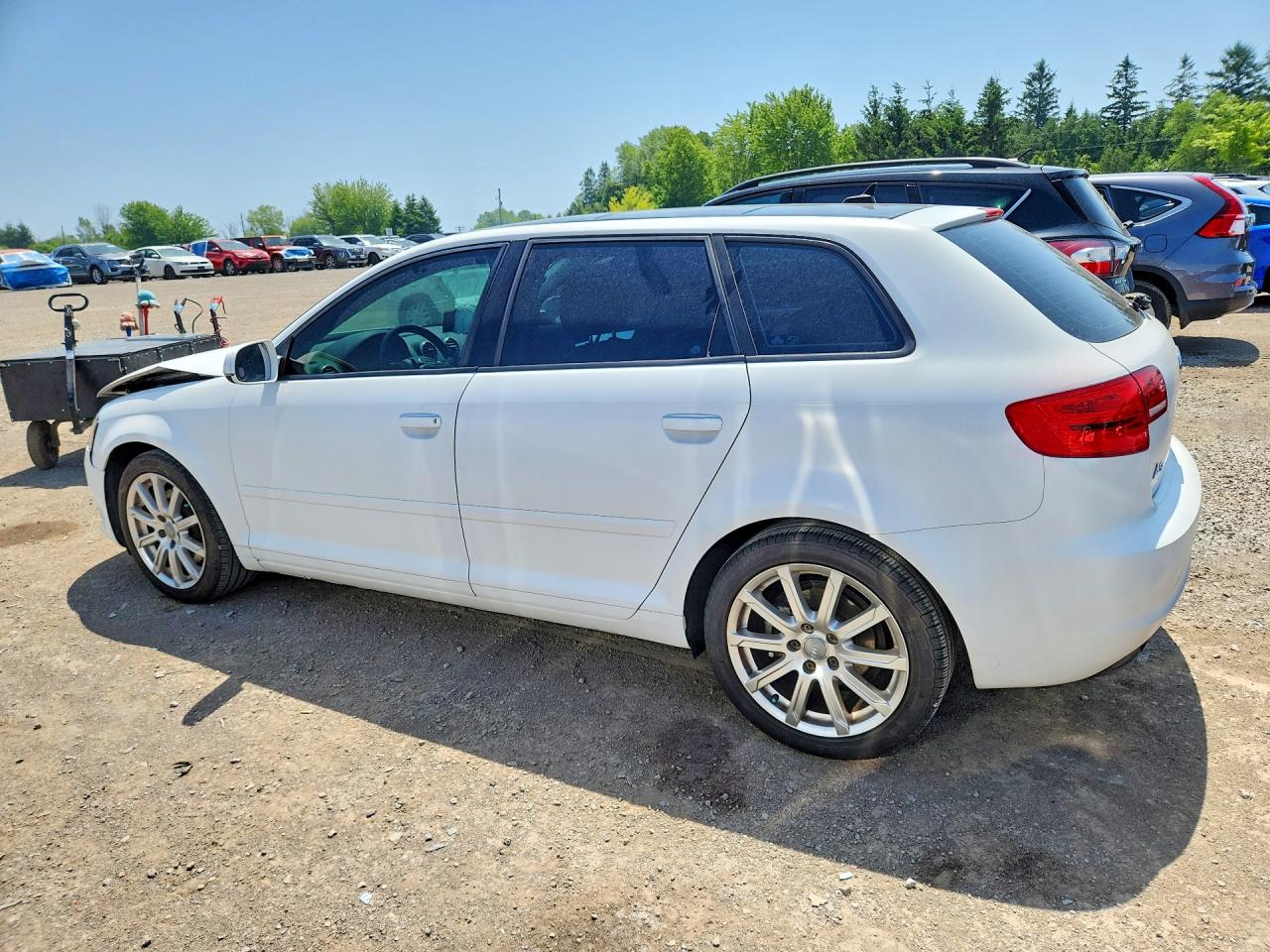 2011 Audi A3 Premium White vin: WAUNFCFM4BA167780