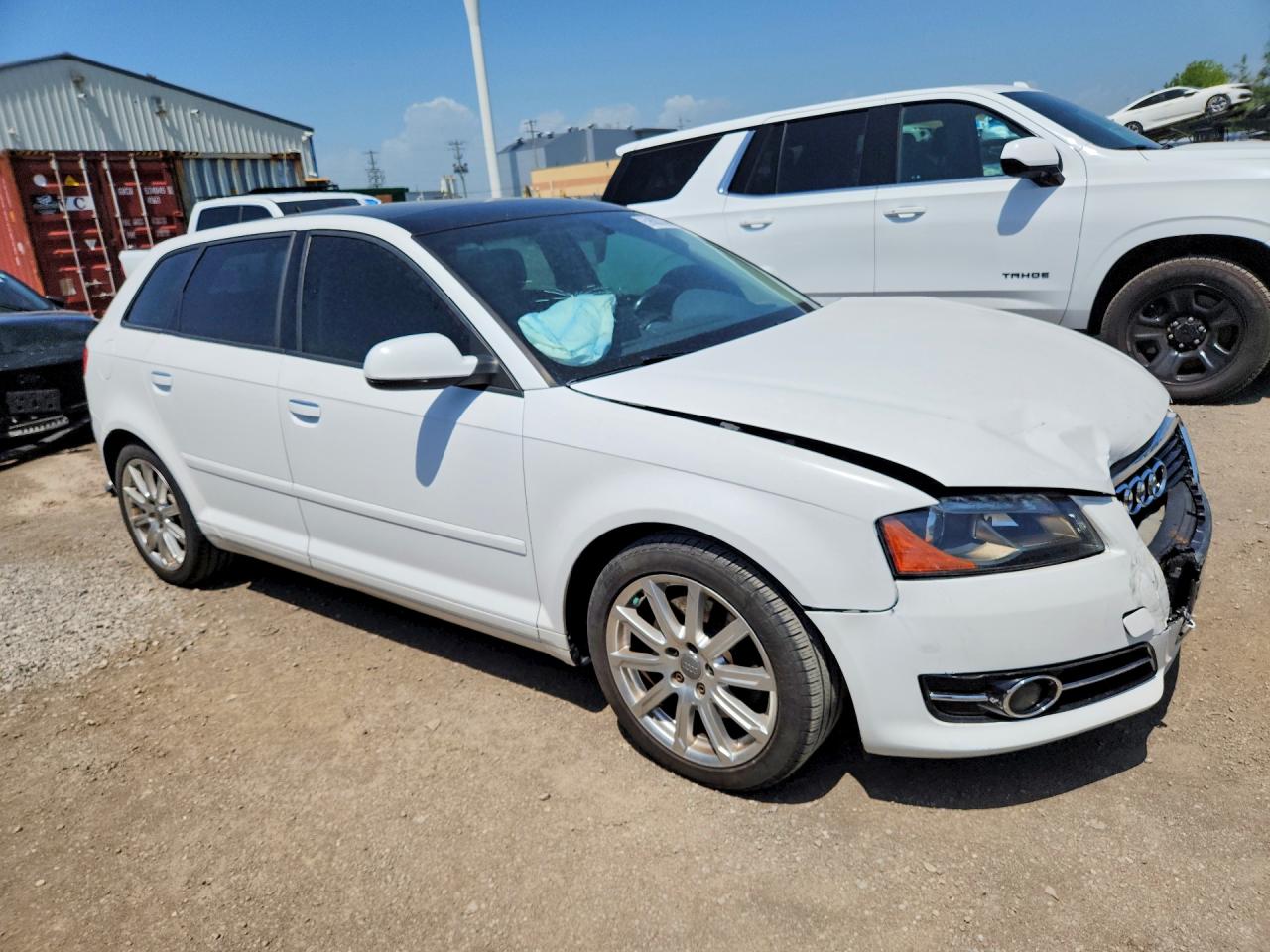 2011 Audi A3 Premium White vin: WAUNFCFM4BA167780