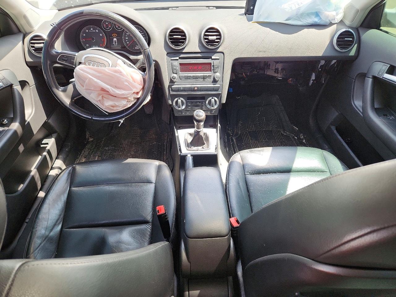 2011 Audi A3 Premium White vin: WAUNFCFM4BA167780