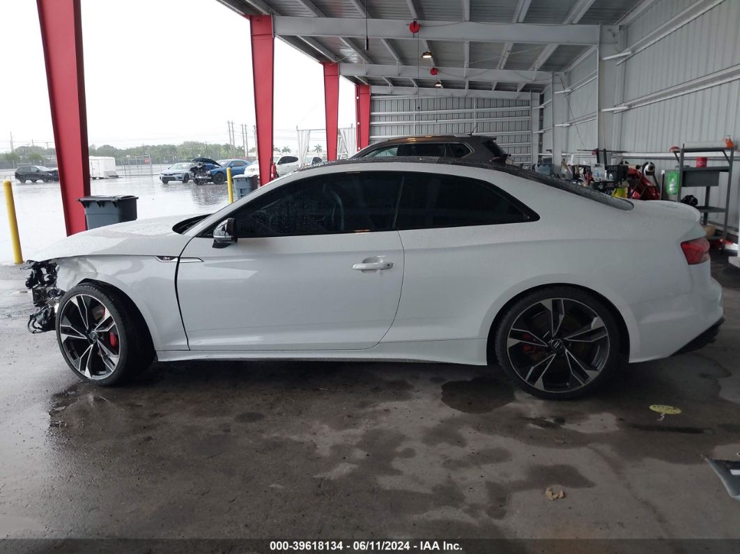 2021 Audi S5 Premium Plus Tfsi Quattro Tiptronic White vin: WAUP4AF51MA006513